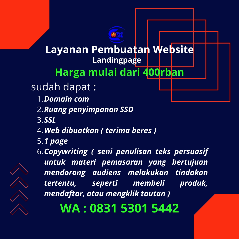 landing page